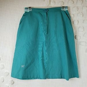 Vintage Tail Teal Skirt